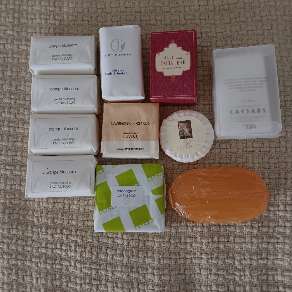 11 Hotel Bar Soaps Facial Bath Orange Blossom + More